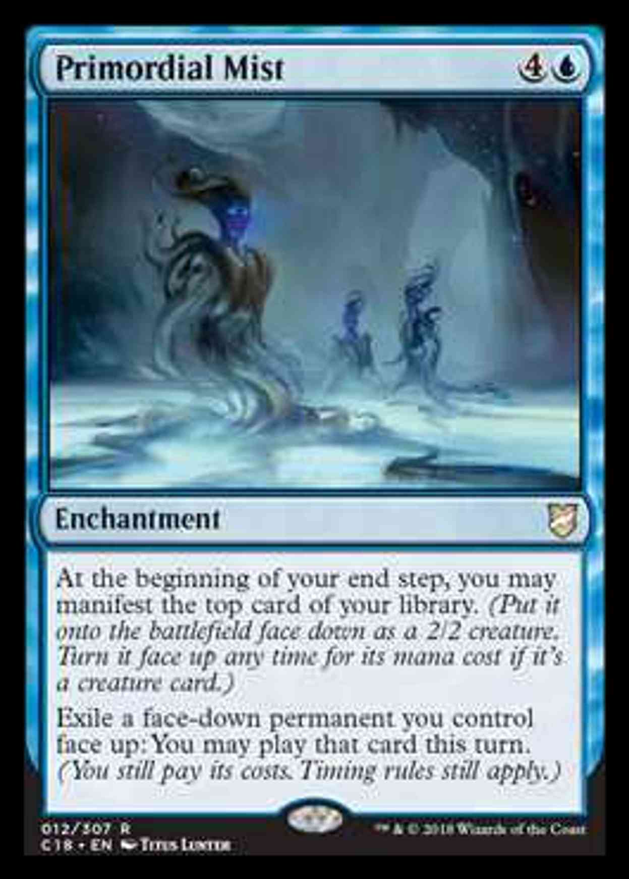 Primordial Mist magic card front