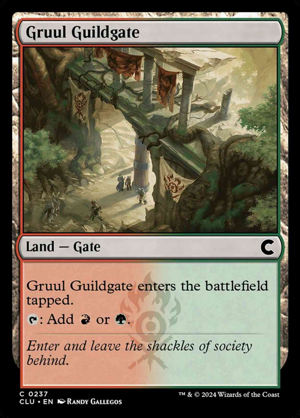 Gruul Guildgate magic card front