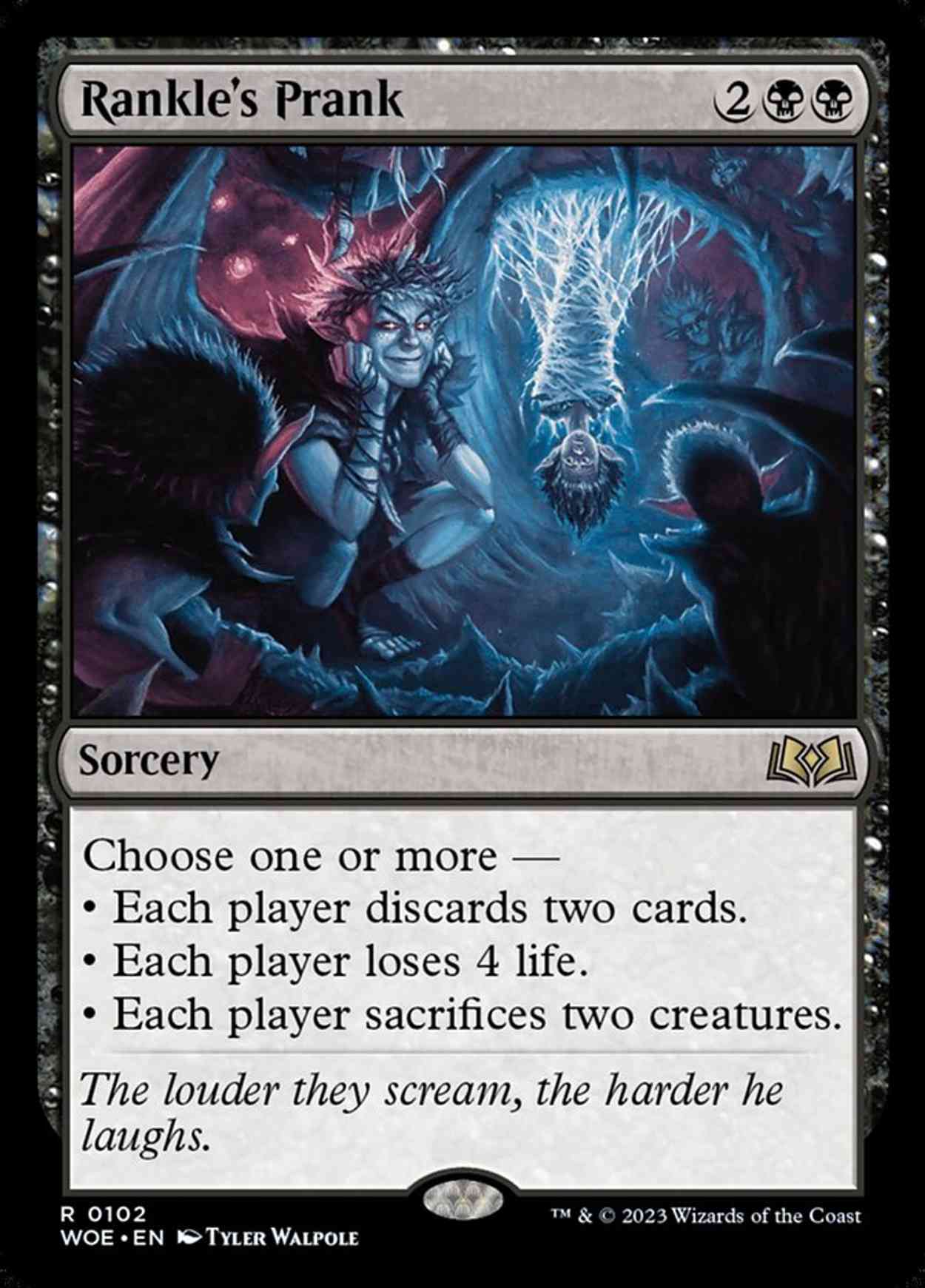 Rankle's Prank magic card front