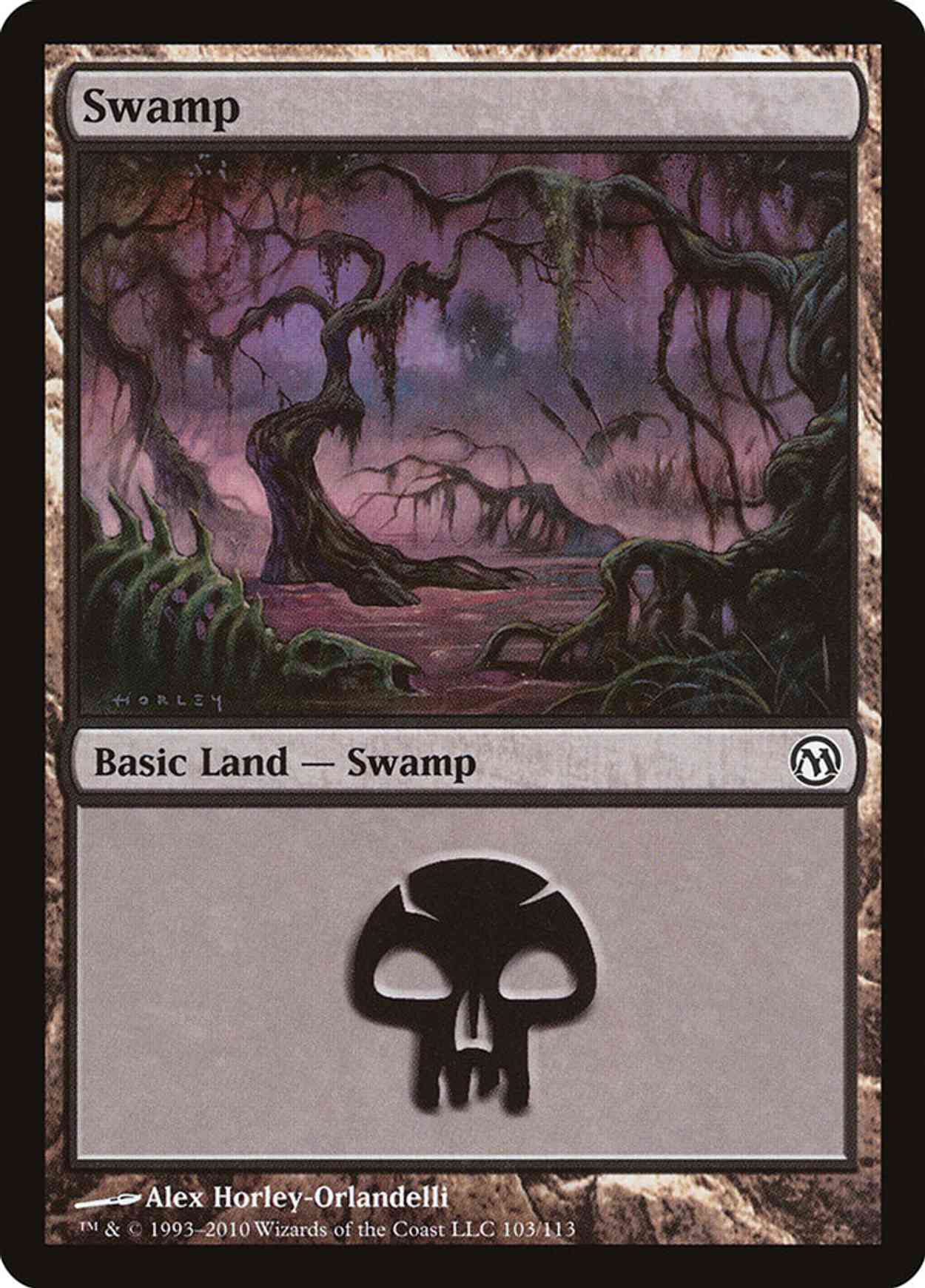 Swamp (103) magic card front