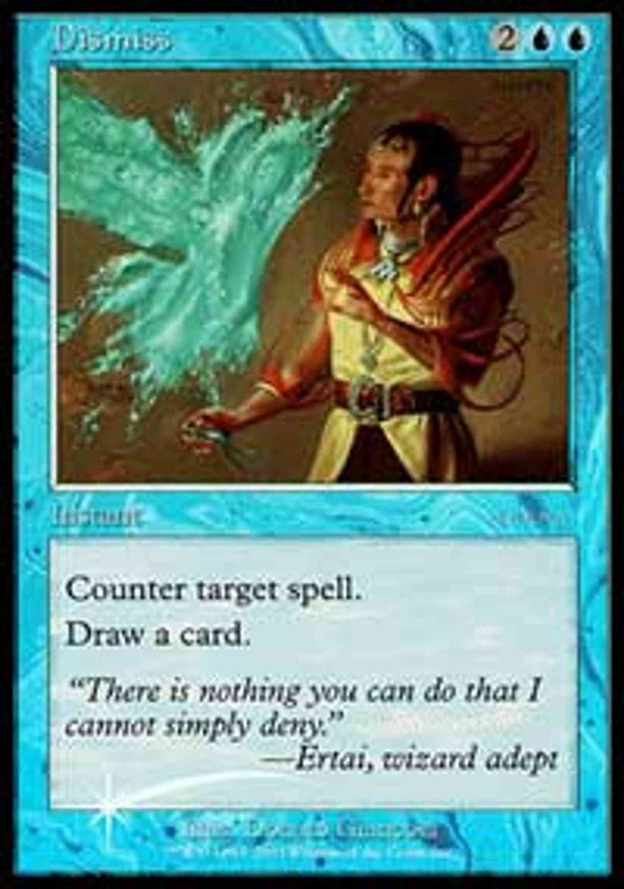 Dismiss magic card front