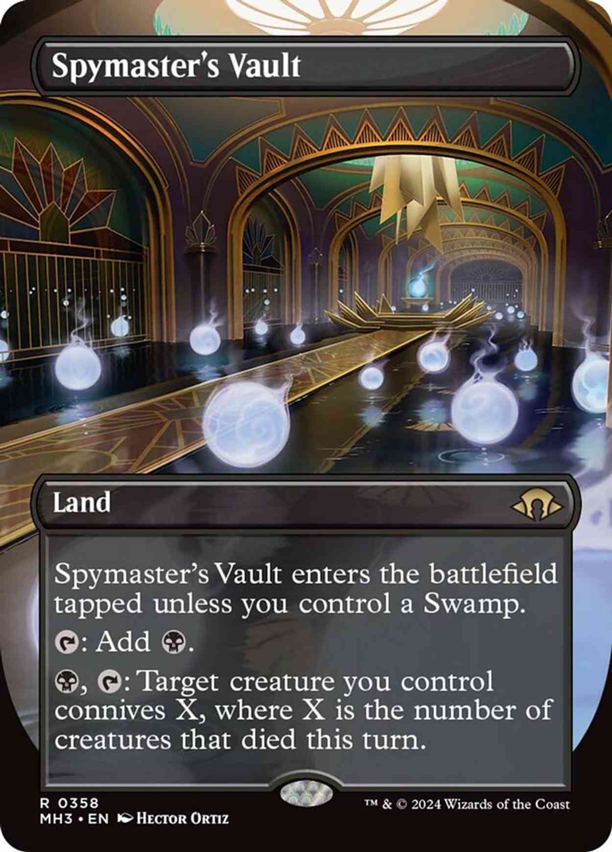 Spymaster's Vault (Borderless) magic card front