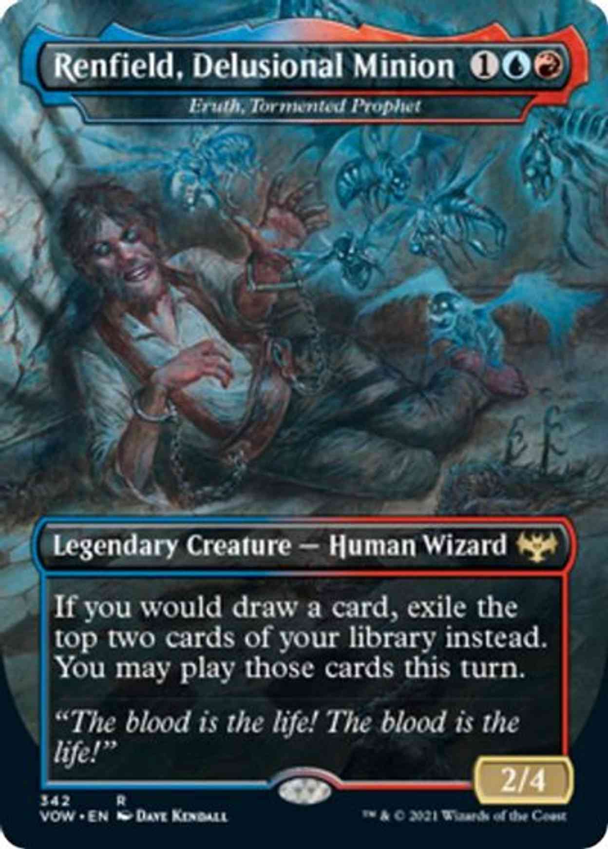 Renfield, Delusional Minion - Eruth, Tormented Prophet magic card front
