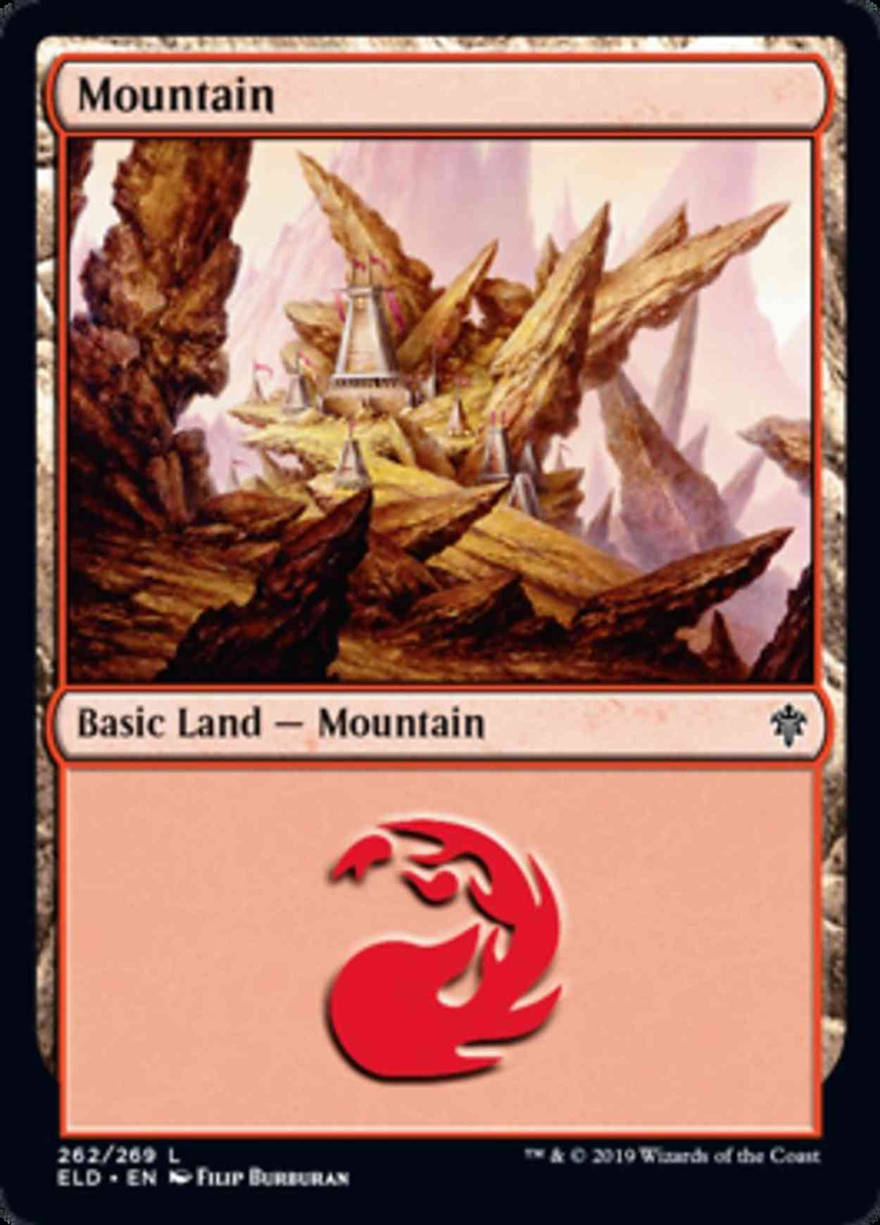 Mountain (262) magic card front