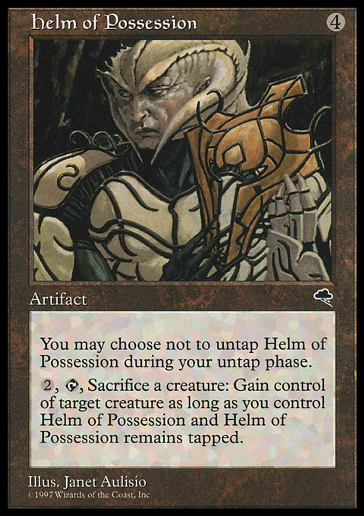 Helm of Possession magic card front