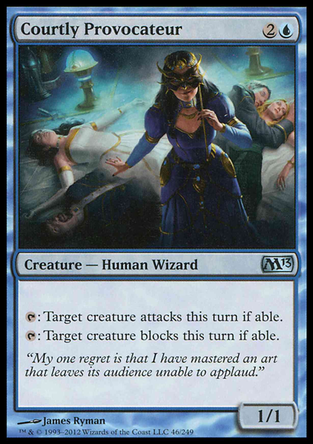 Courtly Provocateur magic card front
