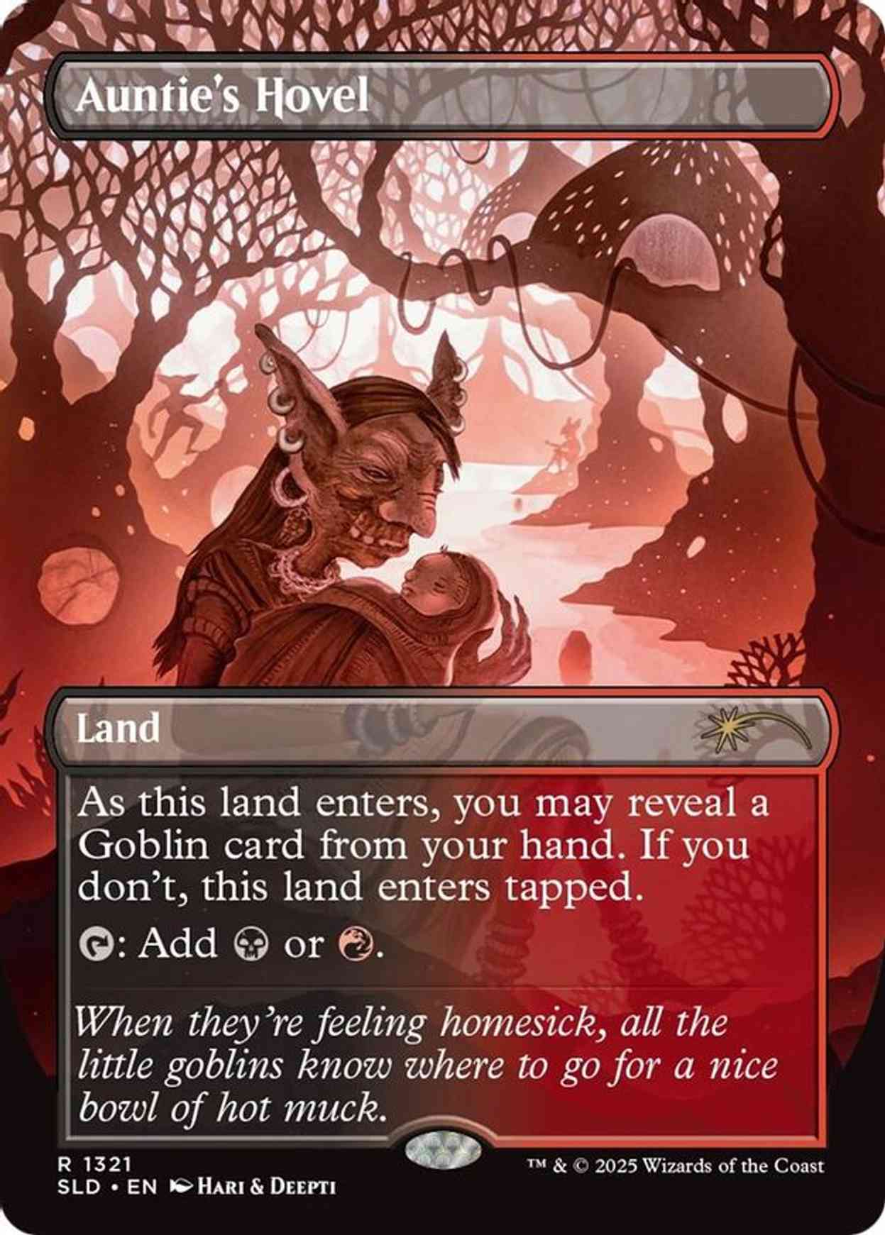 Auntie's Hovel magic card front