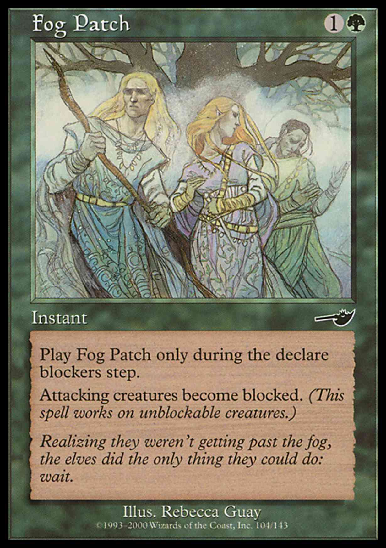 Fog Patch magic card front