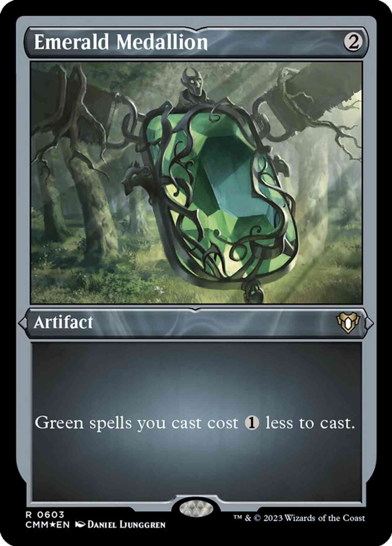 Emerald Medallion (Foil Etched) magic card front