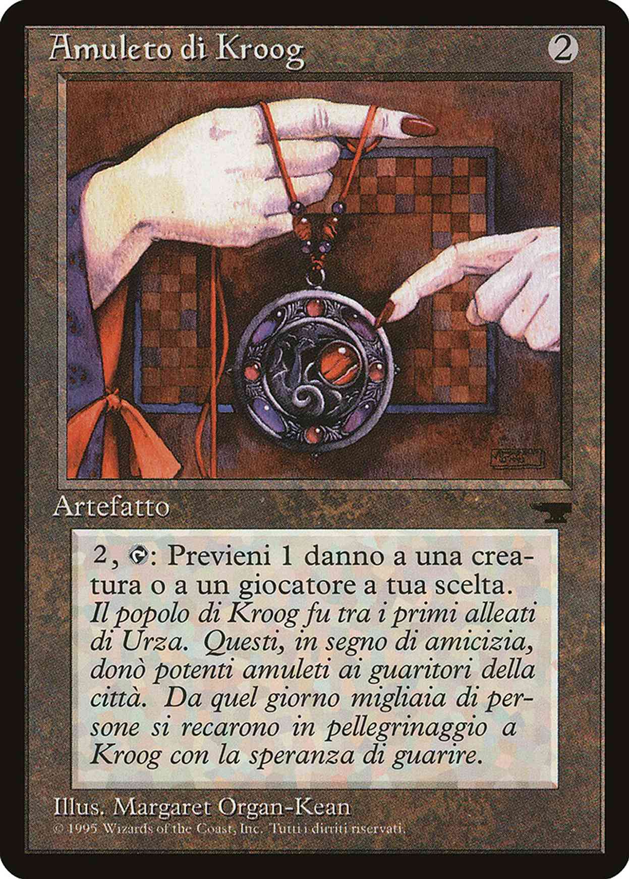 Amulet of Kroog (Italian) -  magic card front