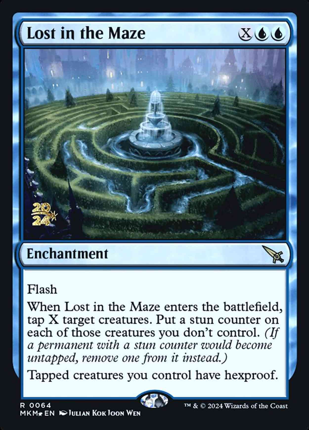 Lost in the Maze magic card front