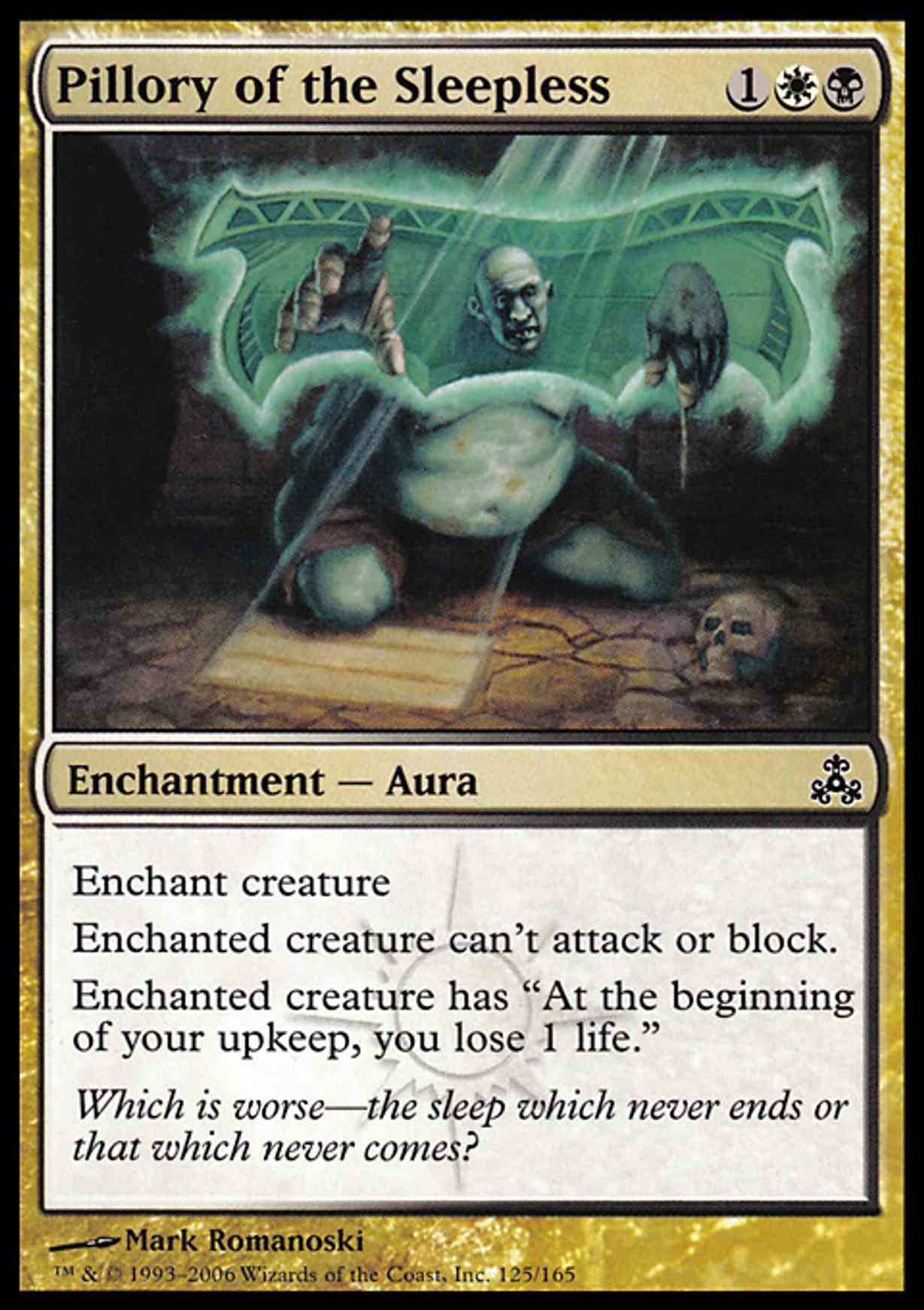 Pillory of the Sleepless magic card front