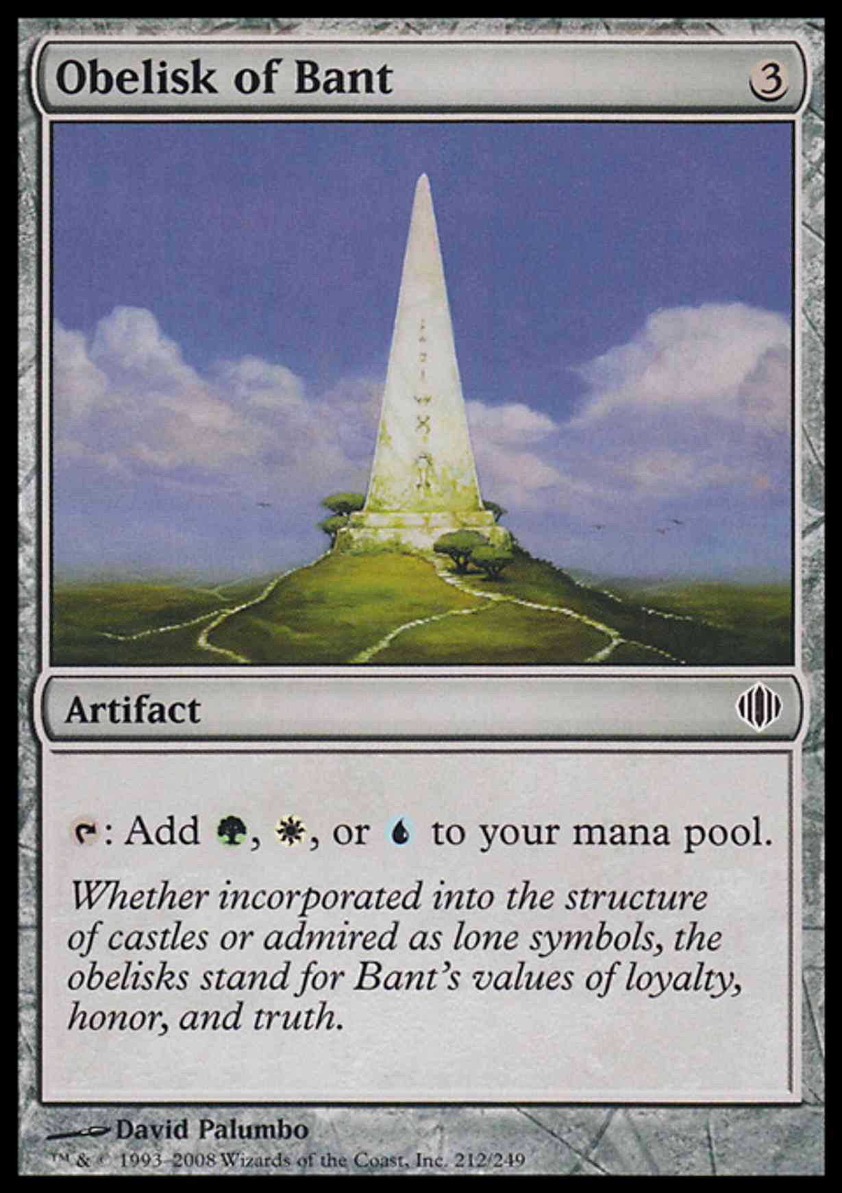 Obelisk of Bant magic card front