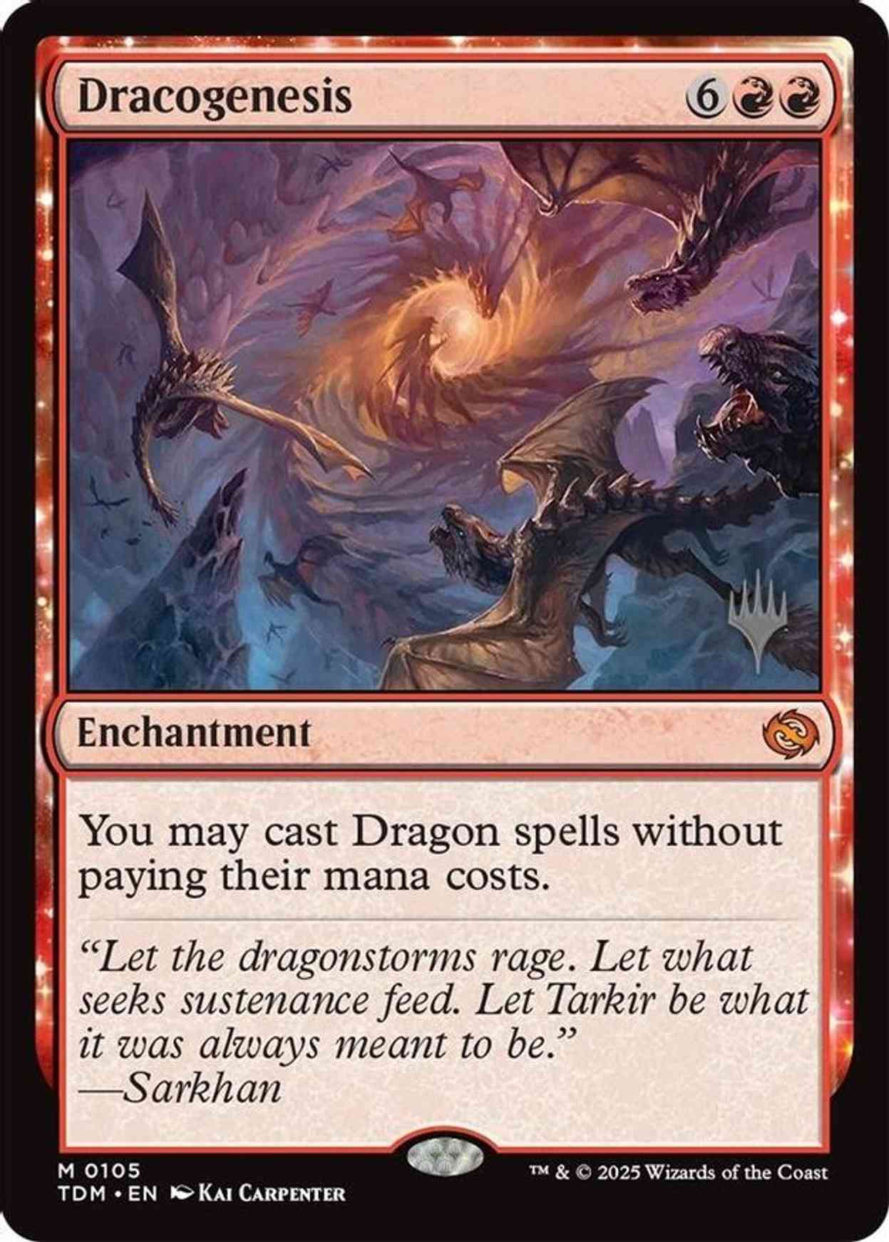Dracogenesis magic card front