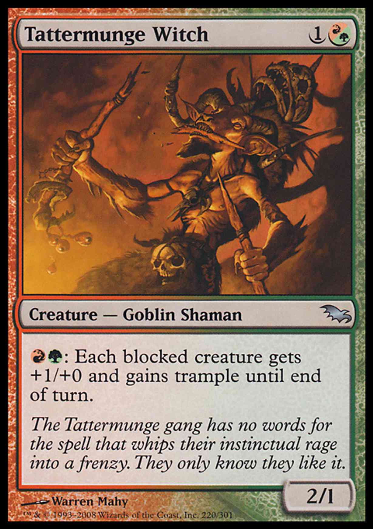 Tattermunge Witch magic card front