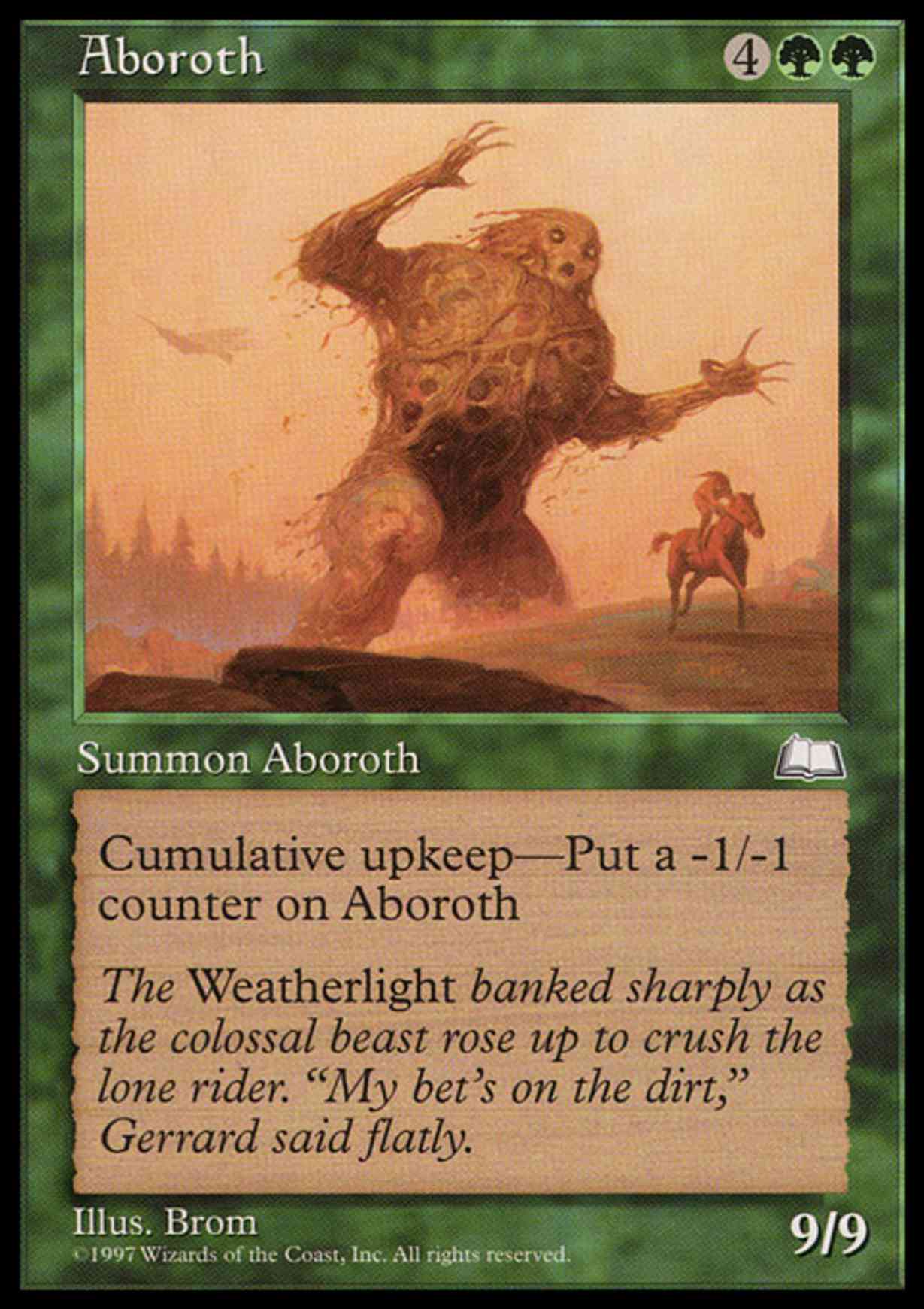 Aboroth magic card front