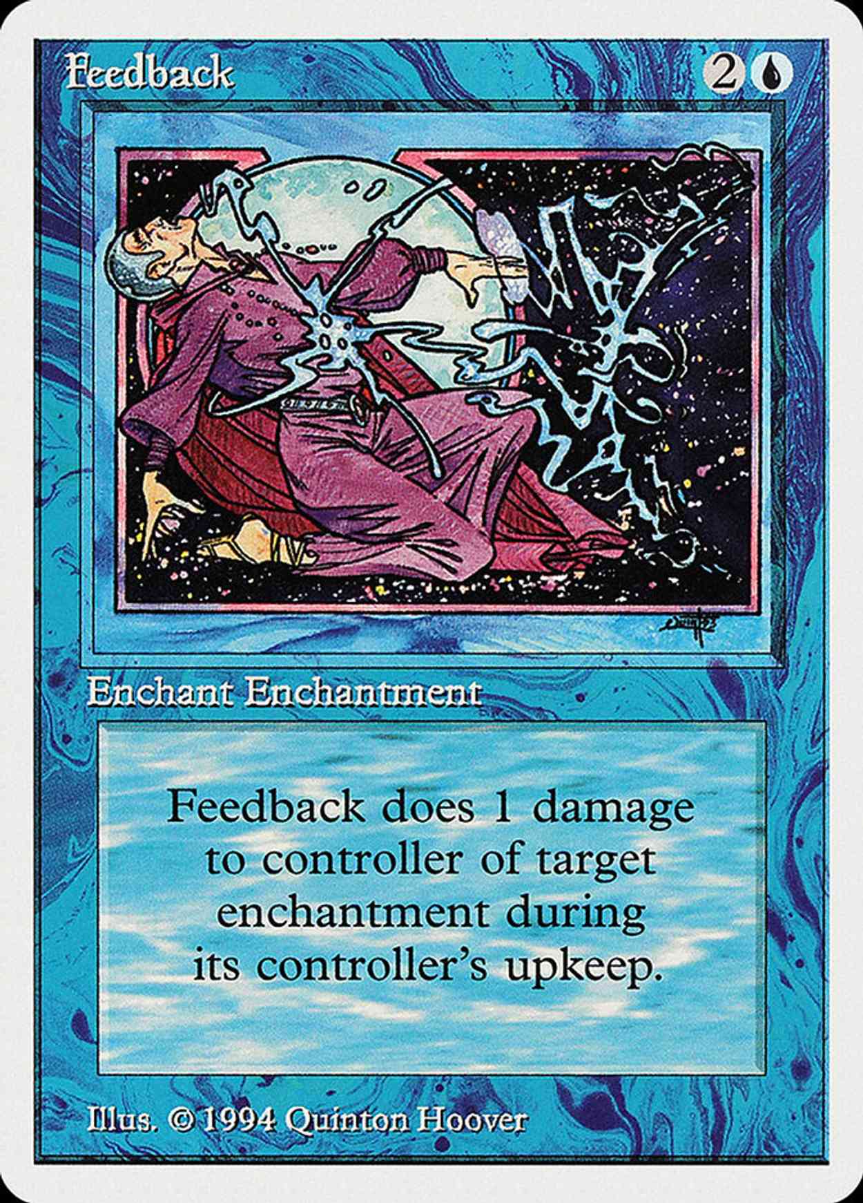 Feedback magic card front
