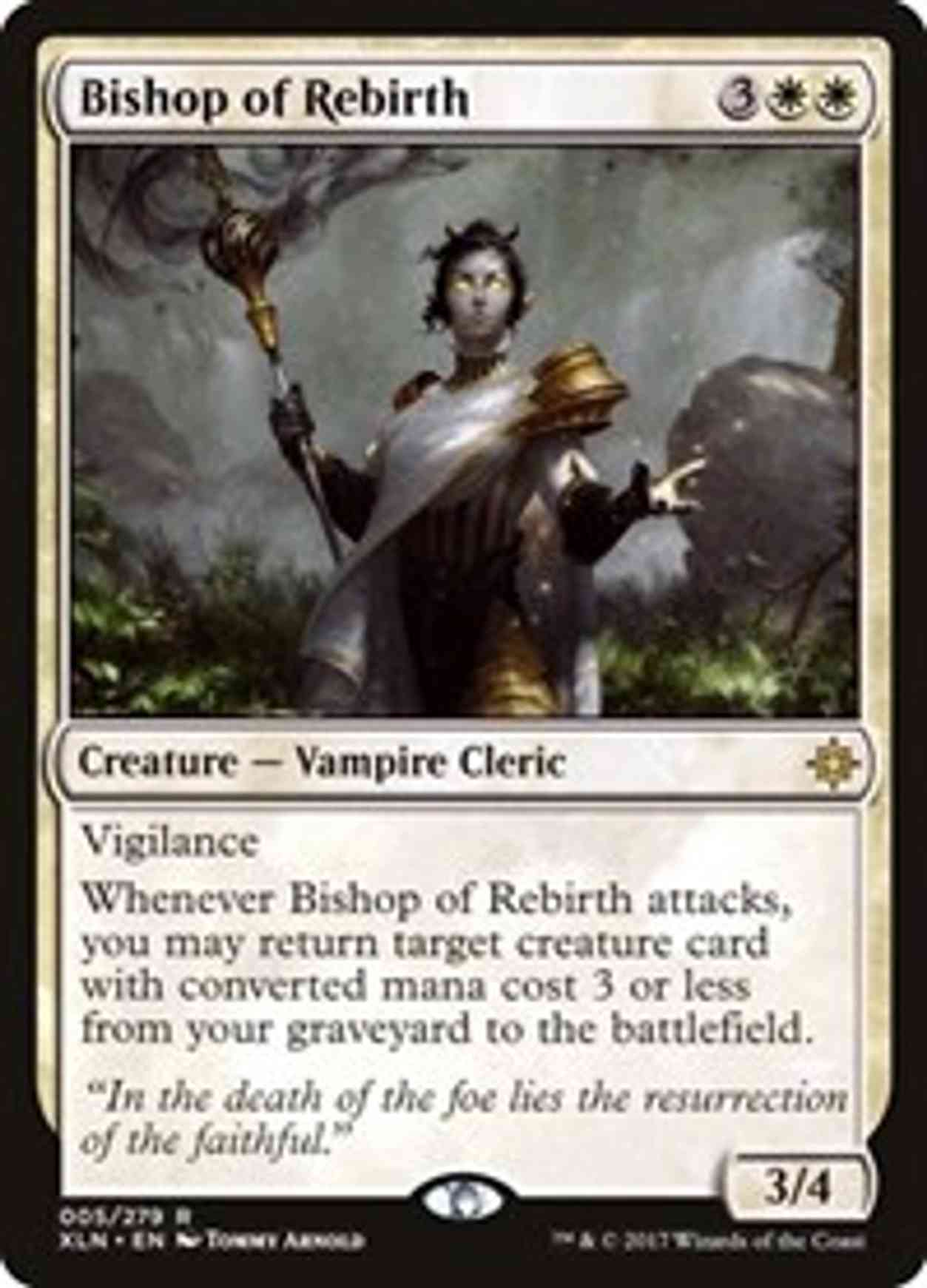 Bishop of Rebirth magic card front