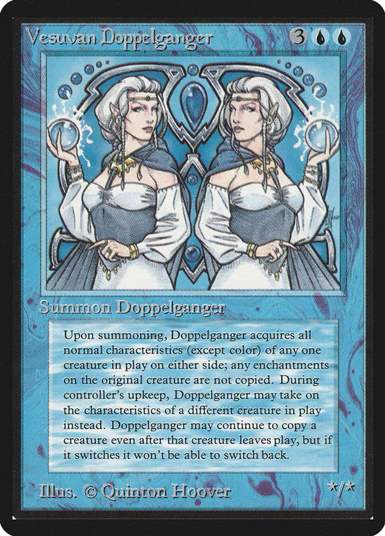 Vesuvan Doppelganger (Oversized) magic card front