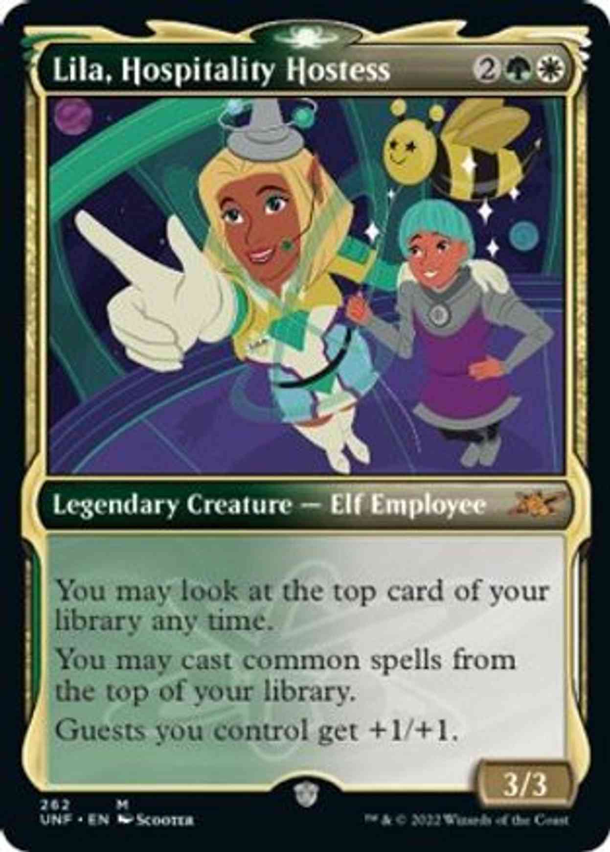 Lila, Hospitality Hostess (Showcase) magic card front