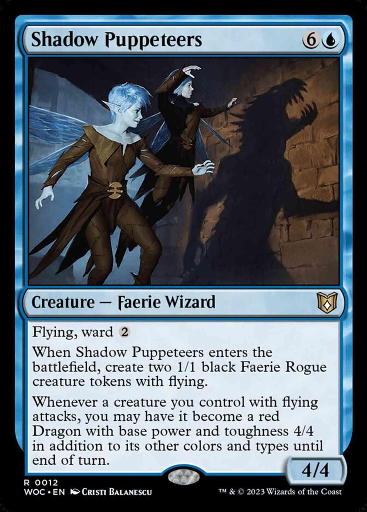 Shadow Puppeteers magic card front