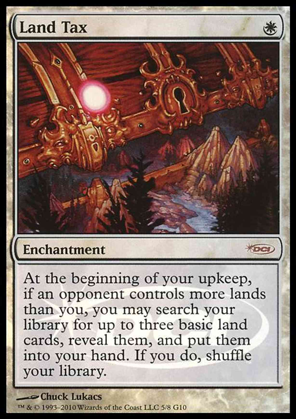 Land Tax magic card front