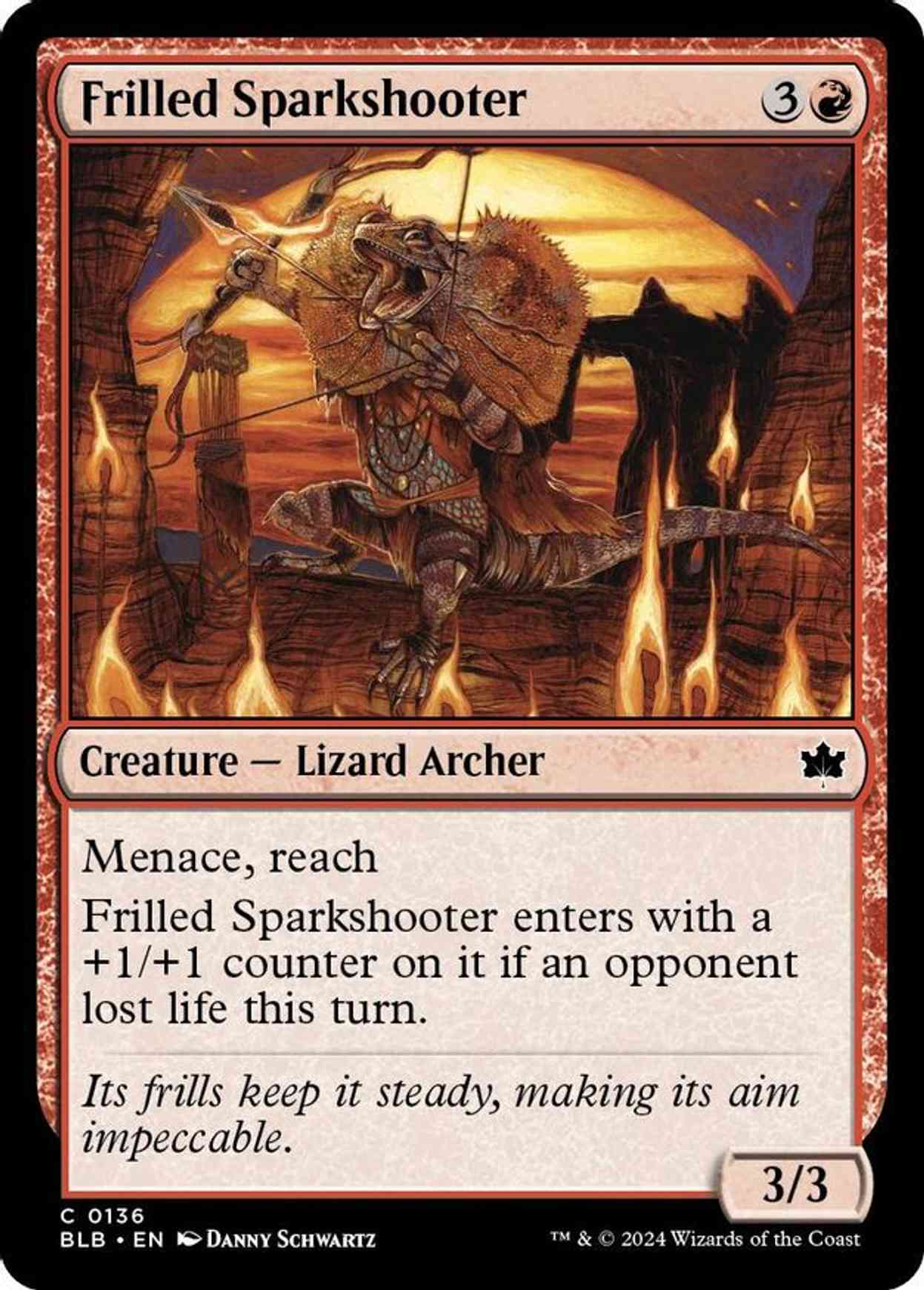 Frilled Sparkshooter magic card front