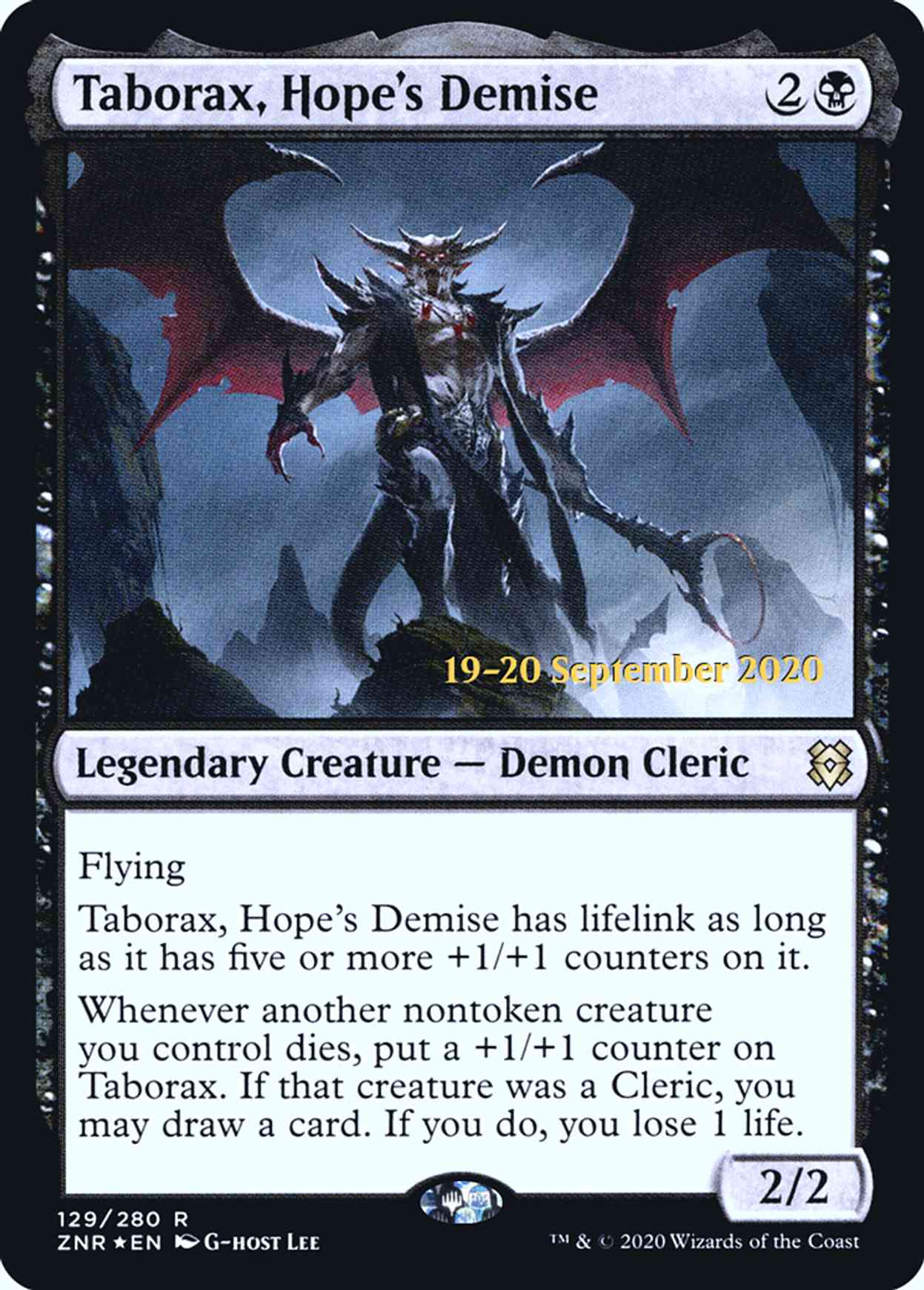 Taborax, Hope's Demise magic card front