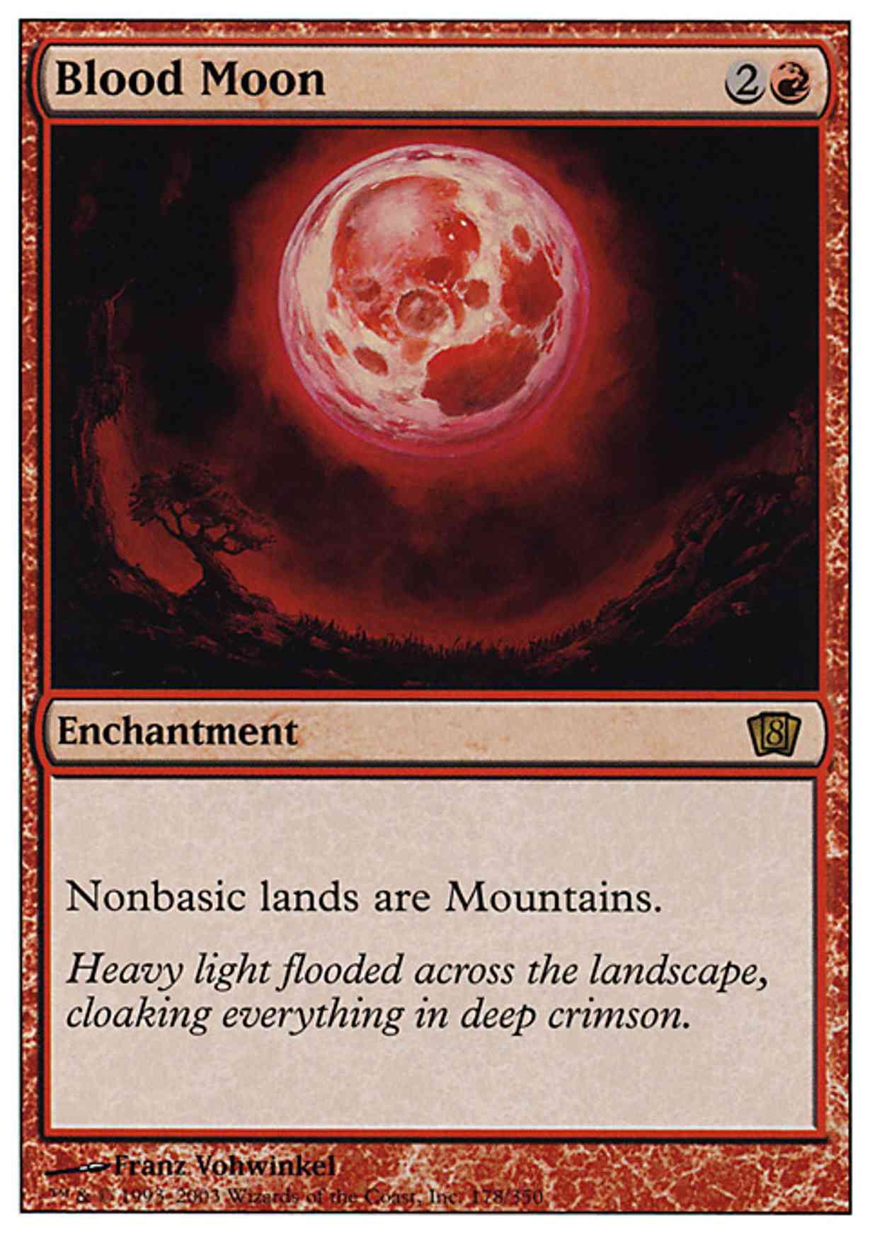 Blood moon price from mtg eighth edition