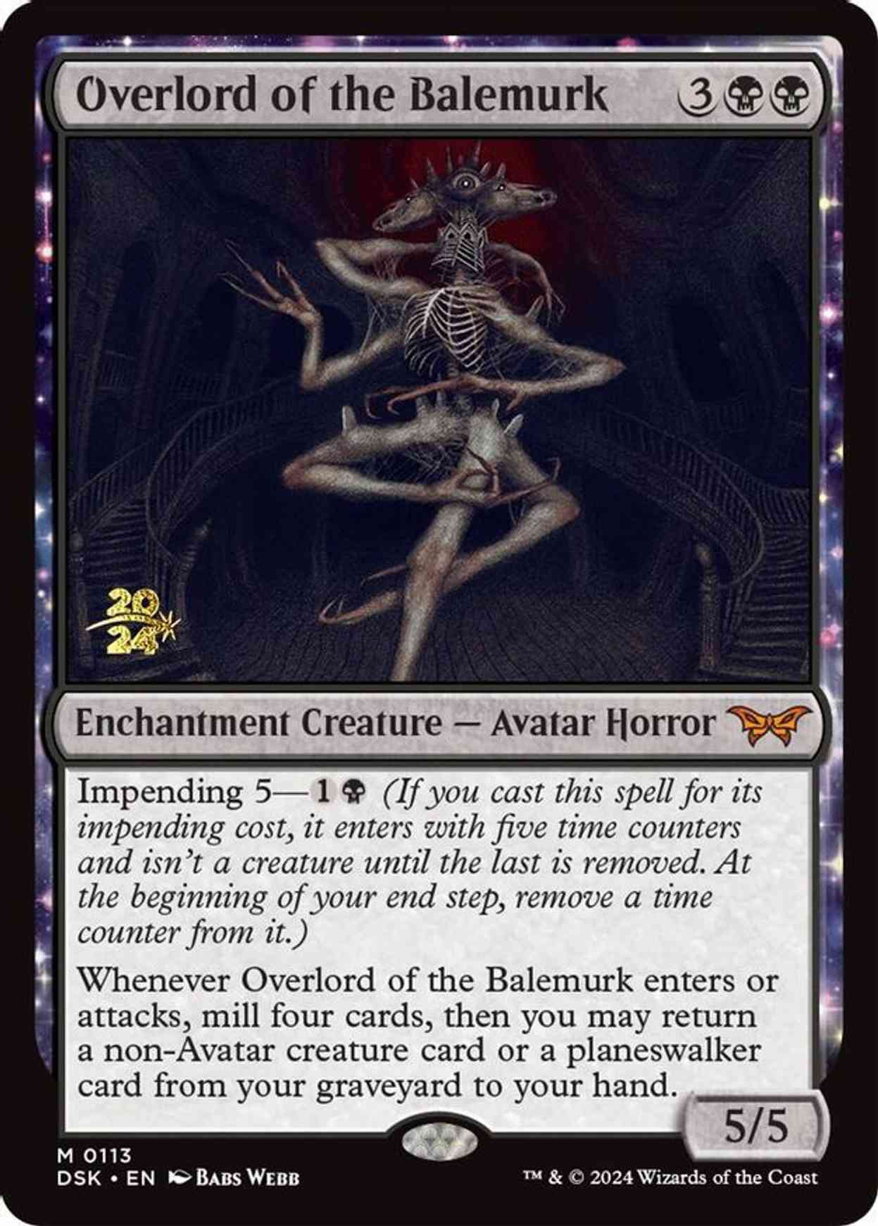 Overlord of the Balemurk magic card front