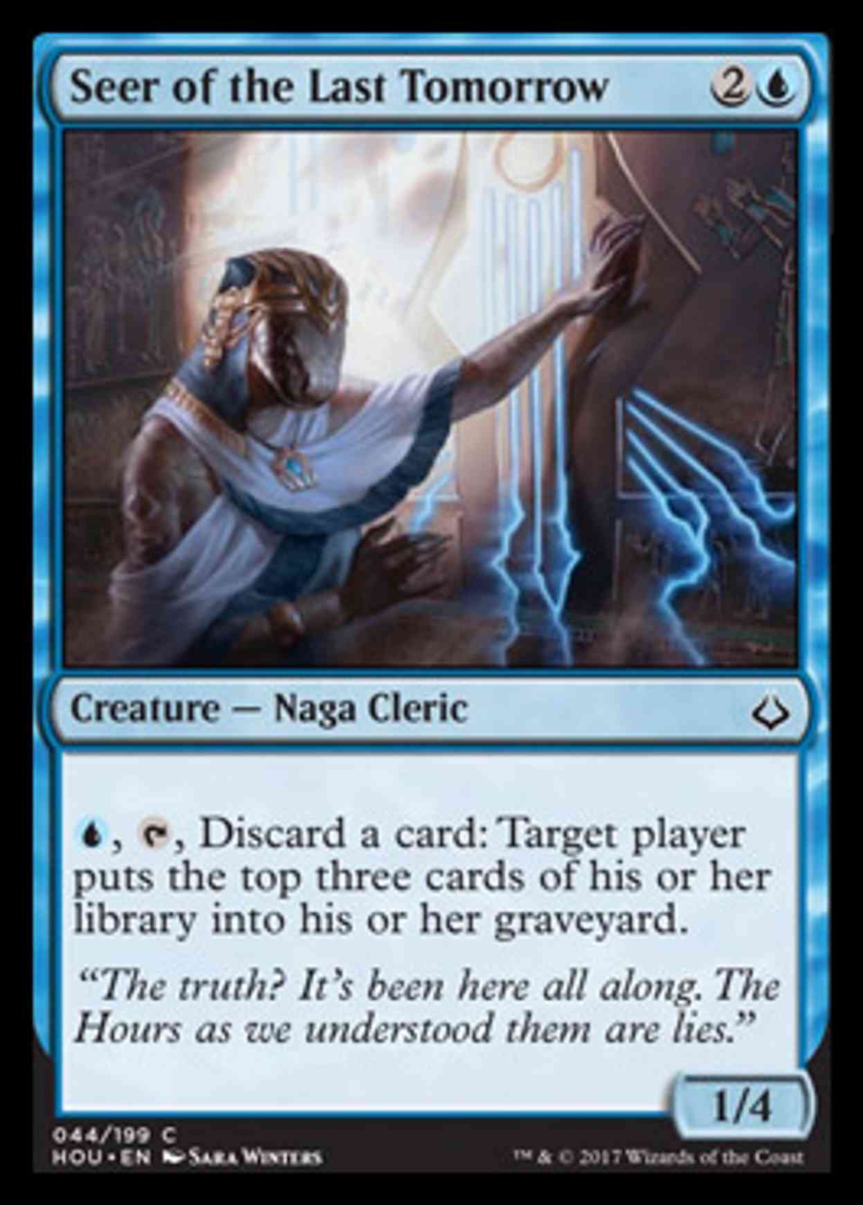 Seer of the Last Tomorrow magic card front