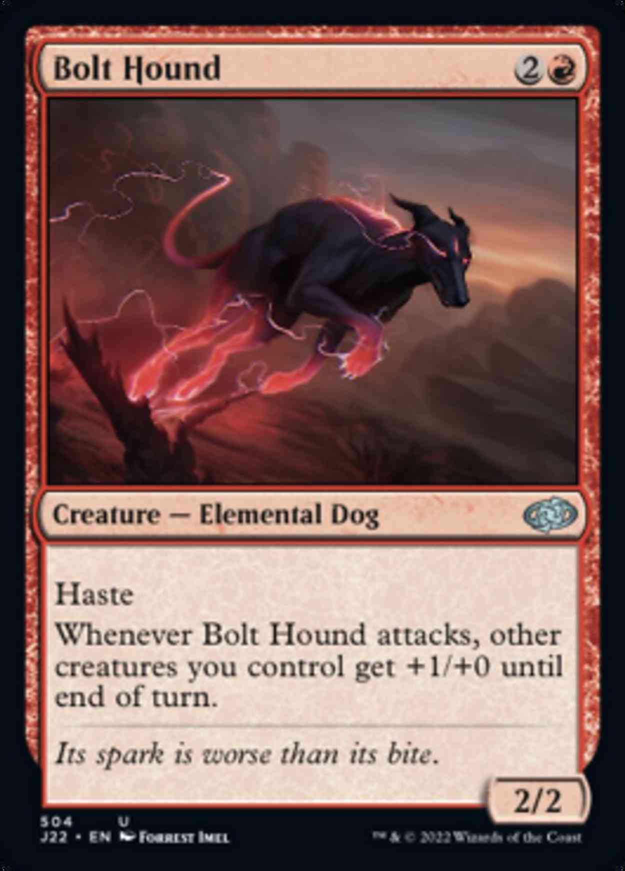 Bolt Hound magic card front