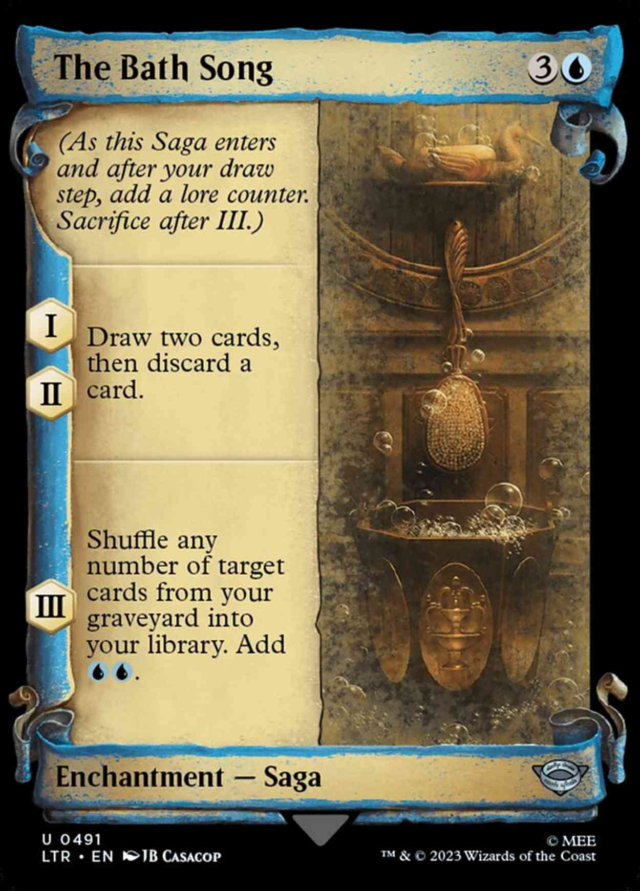 The Bath Song (Showcase Scrolls) magic card front