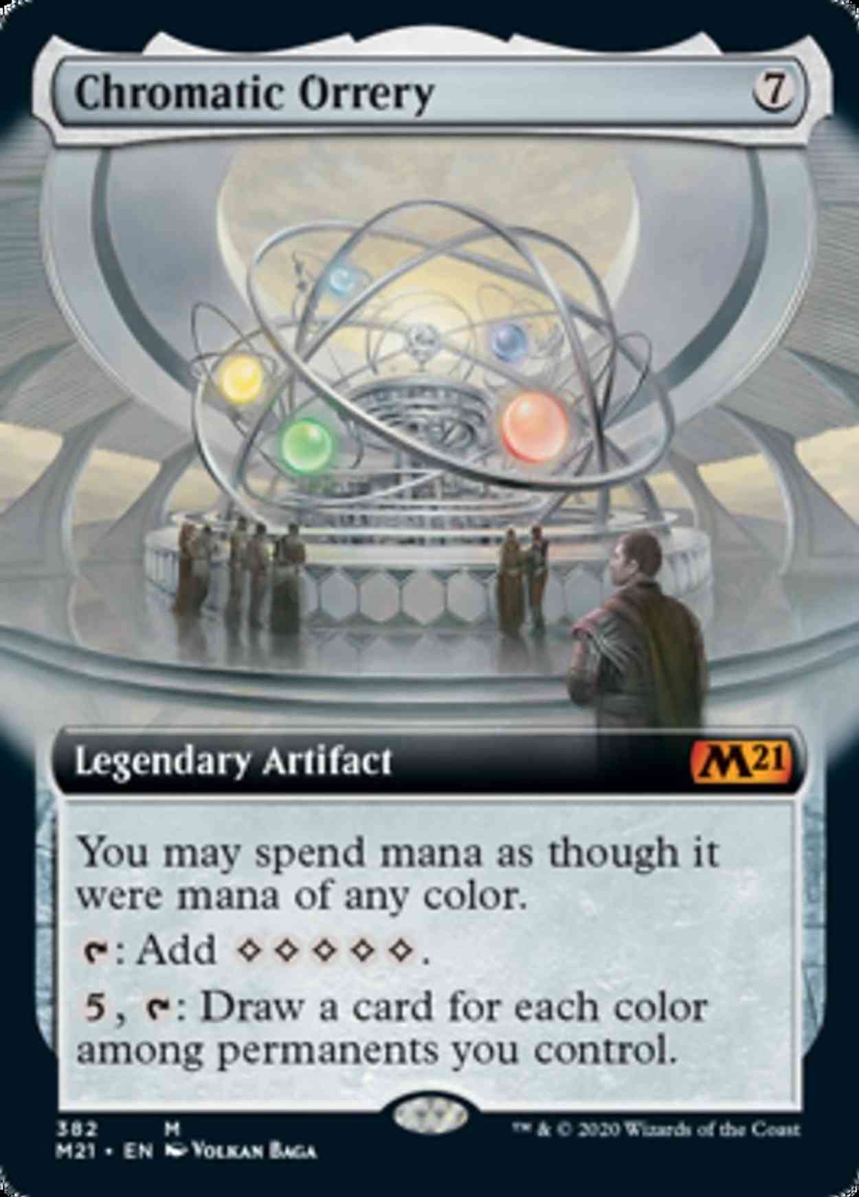 Chromatic Orrery (Extended Art) magic card front