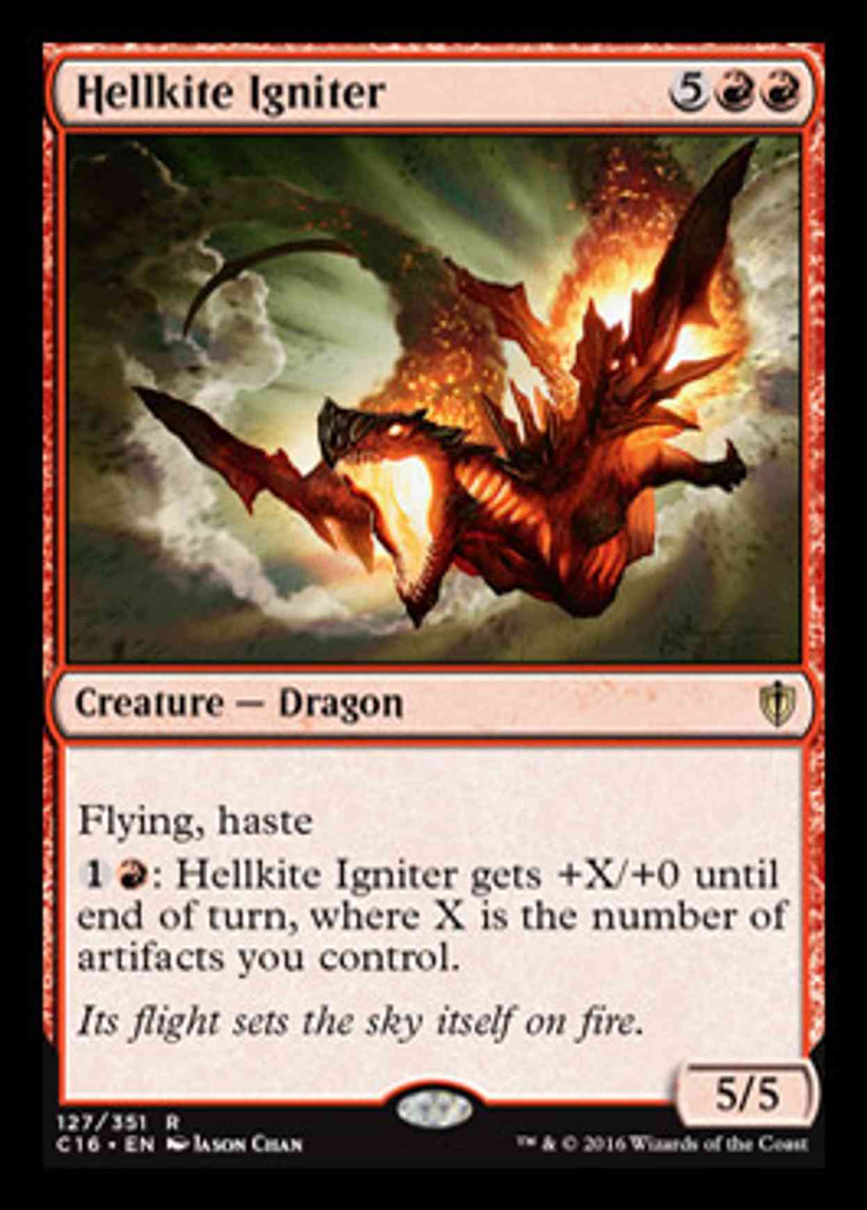 Hellkite Igniter magic card front