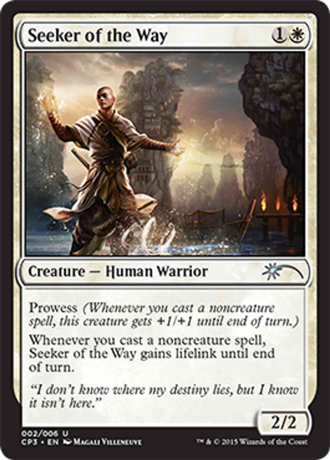 Seeker of the Way magic card front