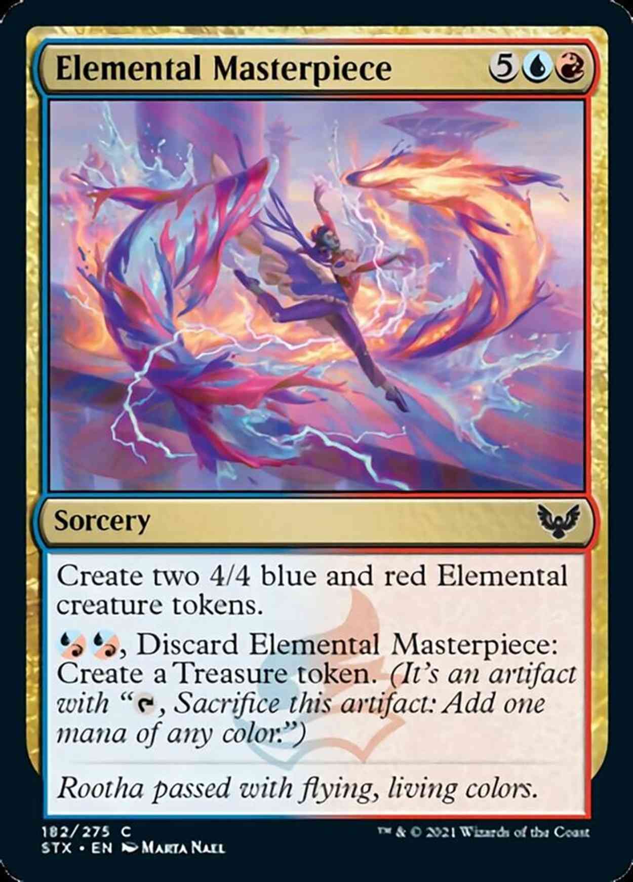 Elemental Masterpiece magic card front