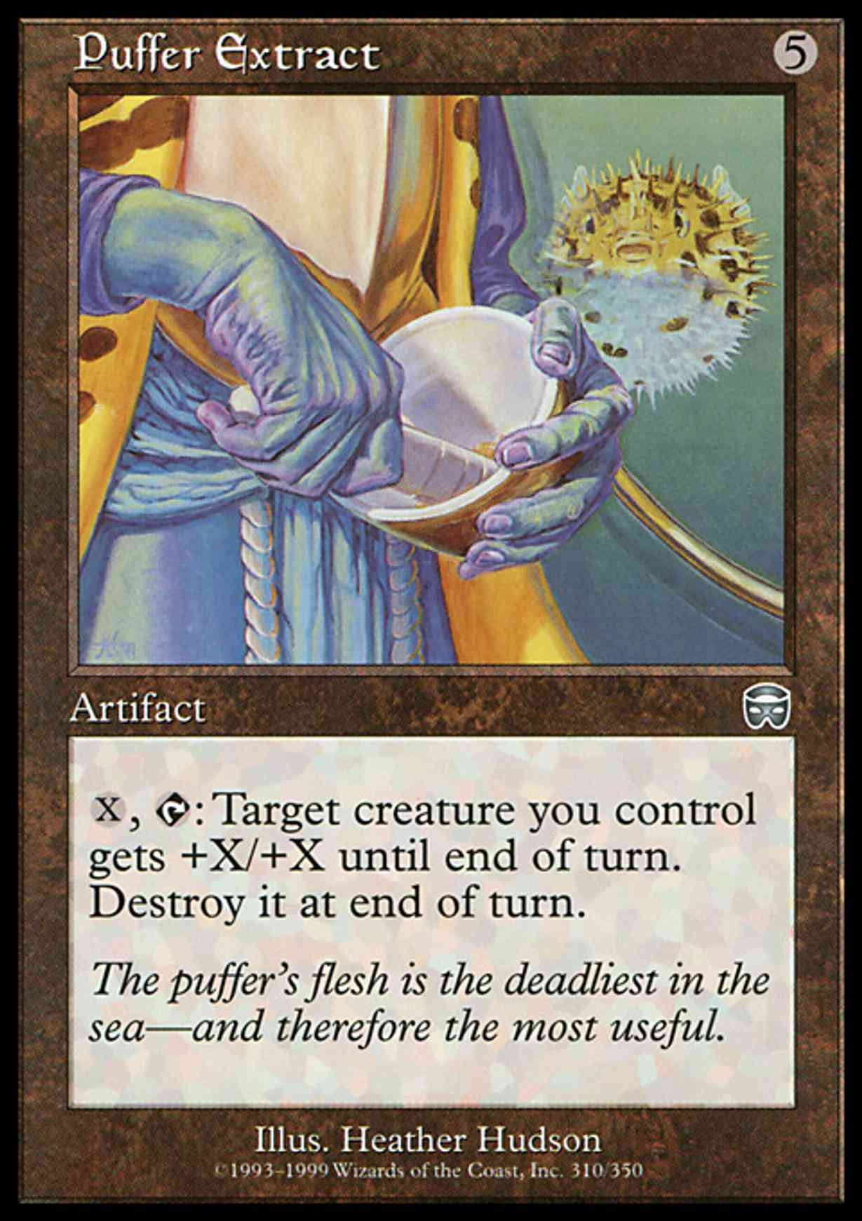 Puffer Extract magic card front