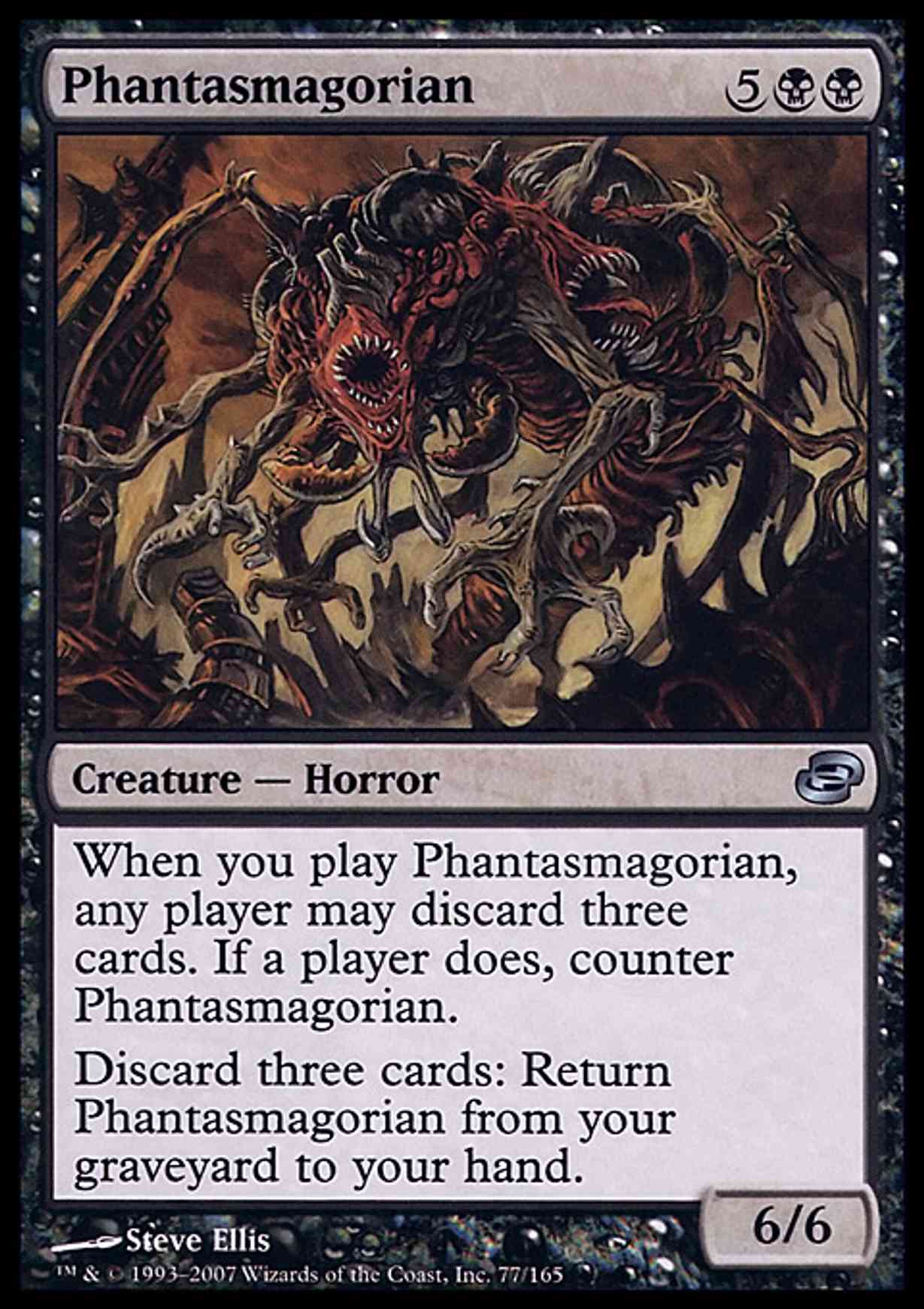 Phantasmagorian magic card front
