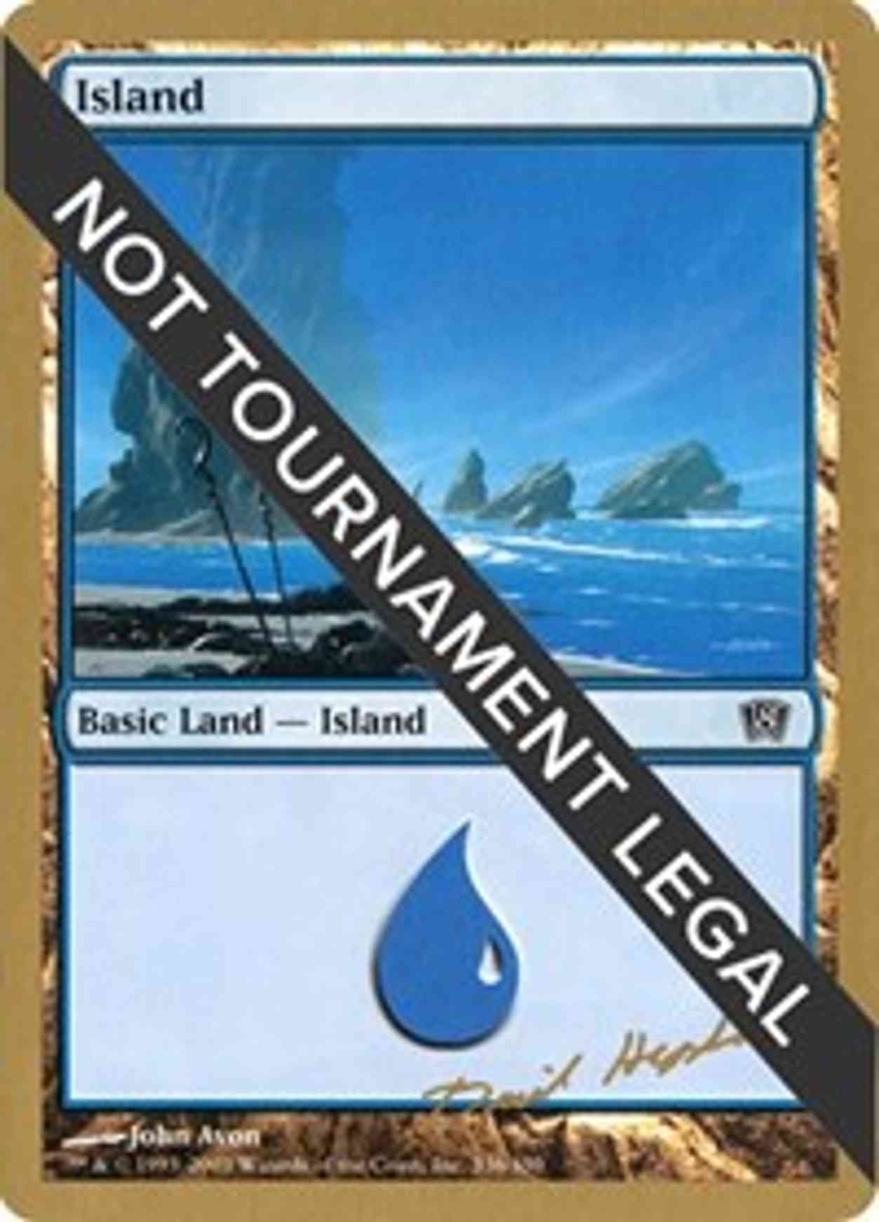 Island (336) - 2003 Dave Humpherys (8ED) magic card front