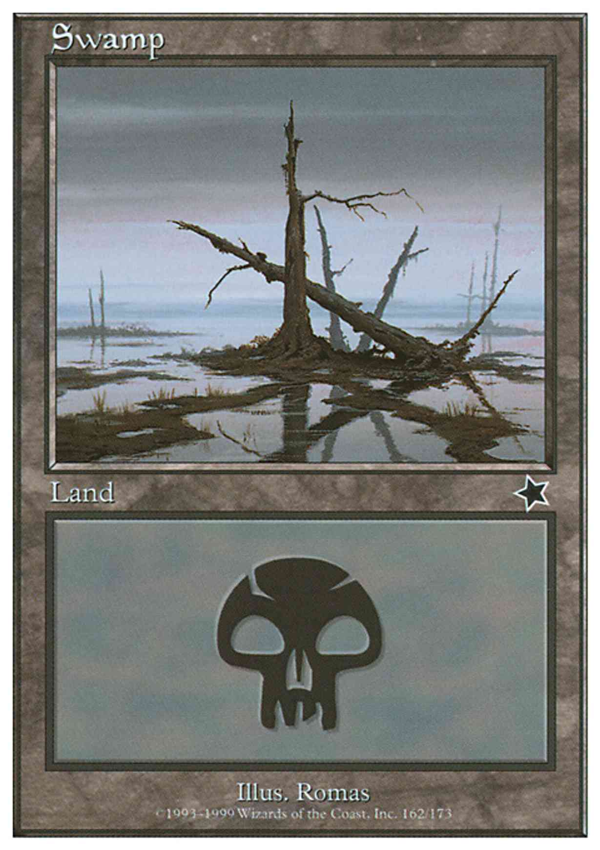 Swamp (162)  magic card front