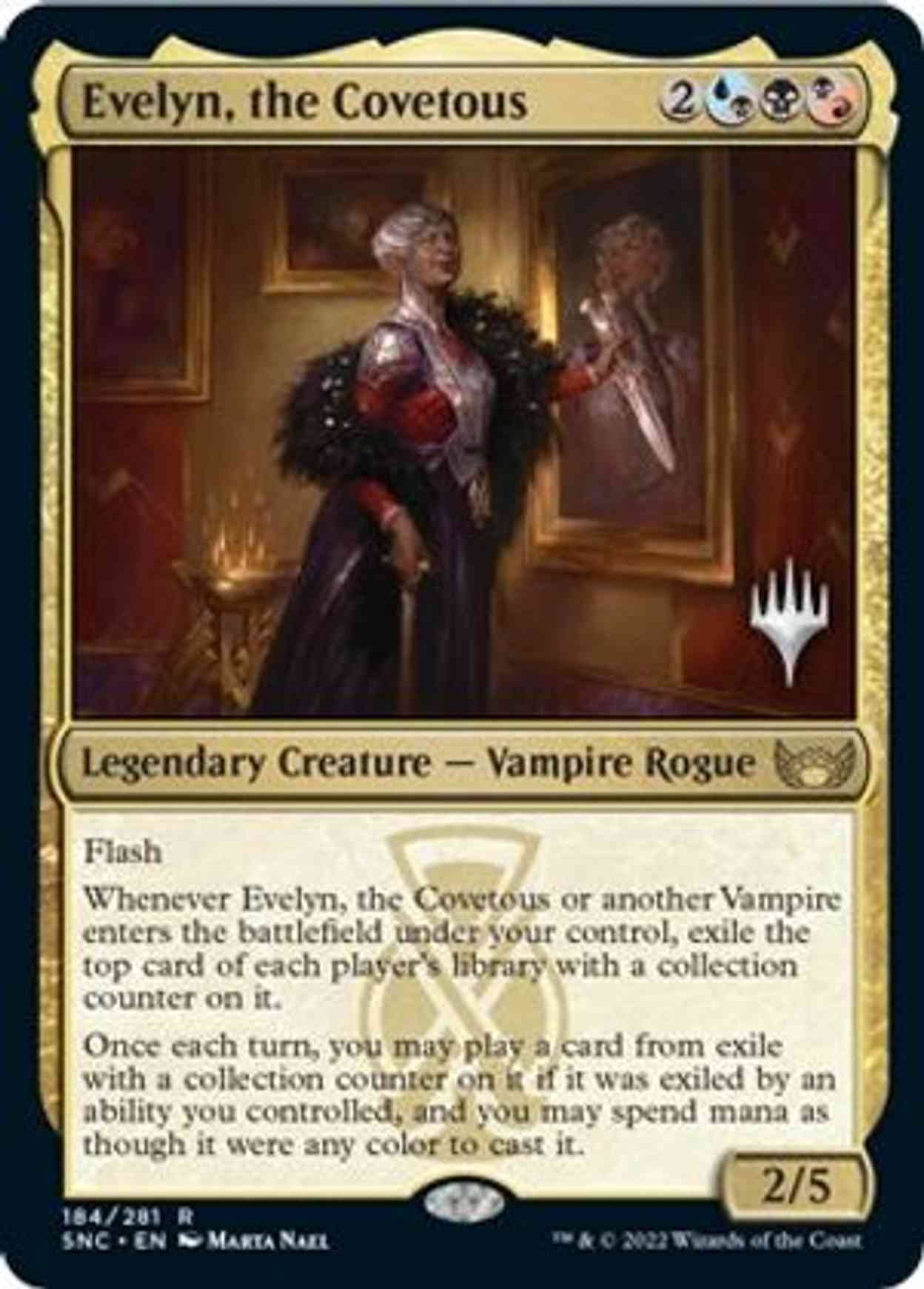 Evelyn, the Covetous magic card front