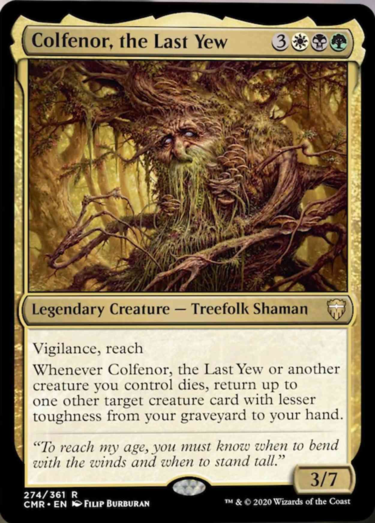 Colfenor, the Last Yew magic card front