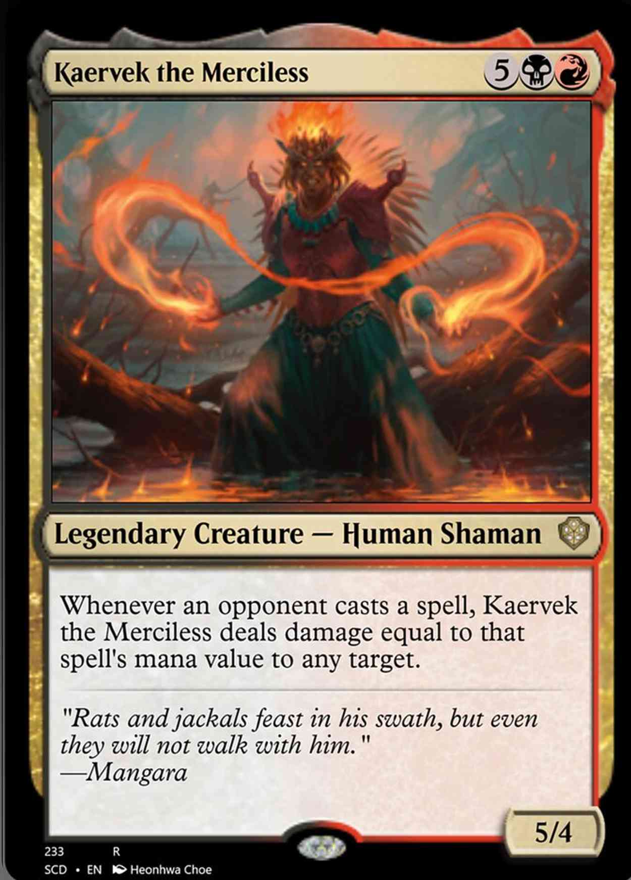 Kaervek the Merciless magic card front