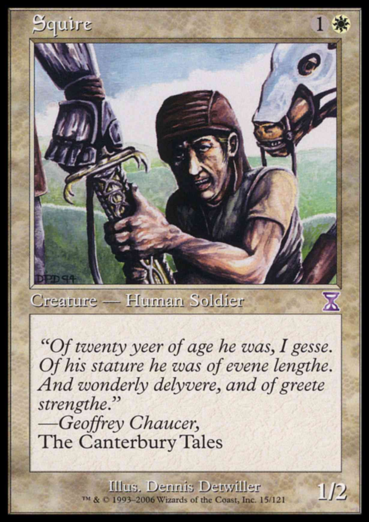 Squire magic card front