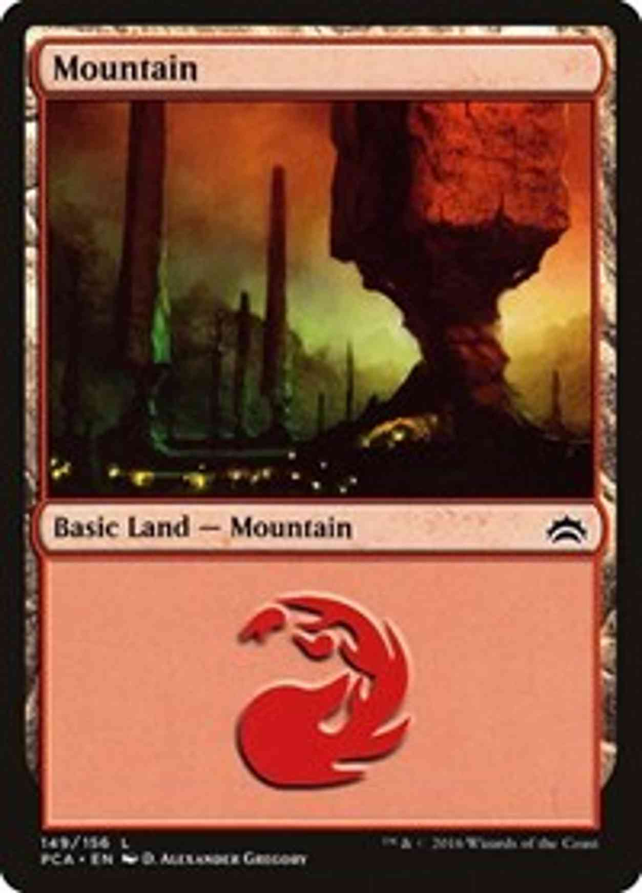 Mountain (149) magic card front