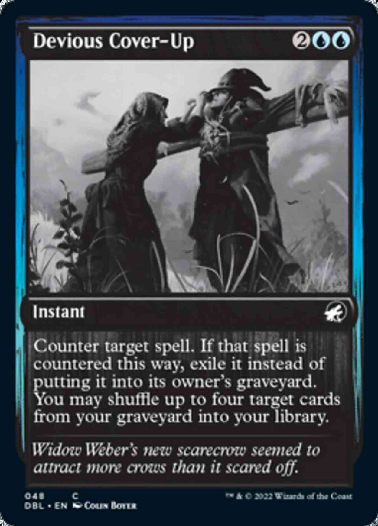 Devious Cover-Up magic card front