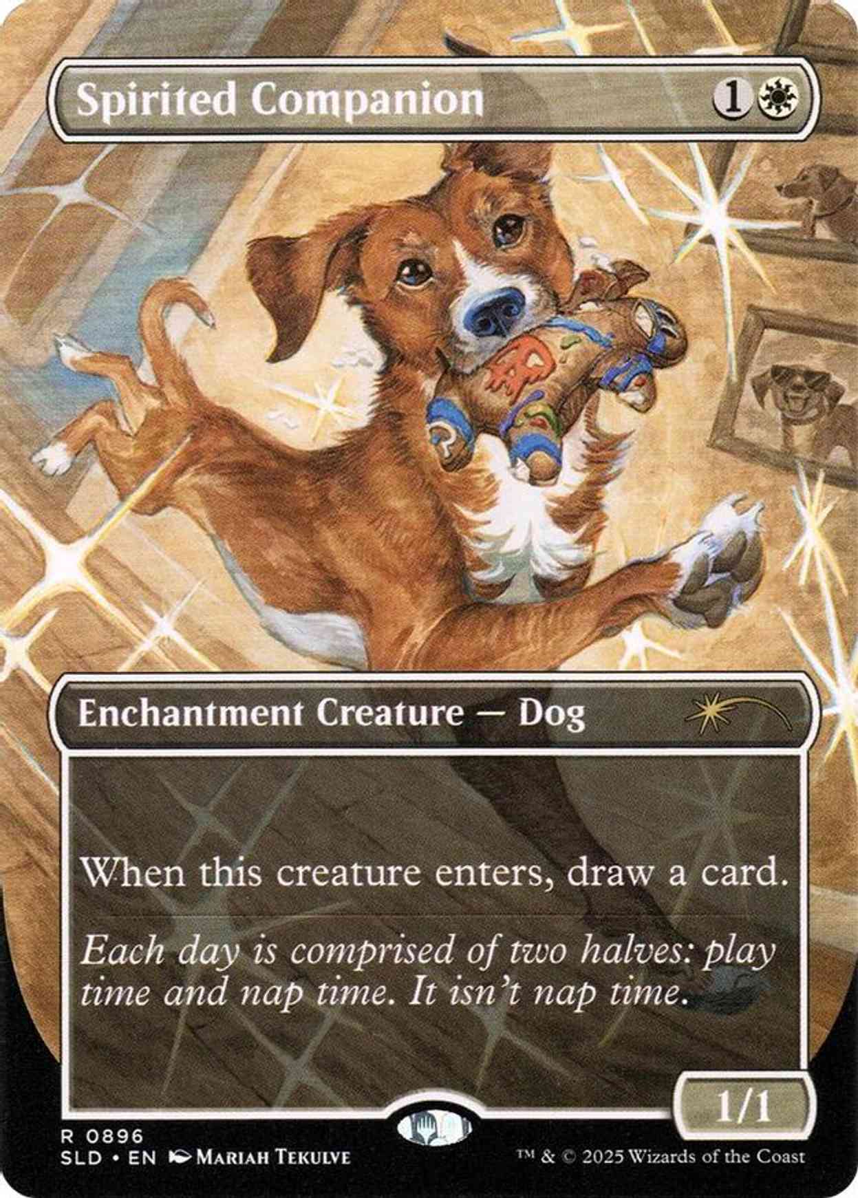Spirited Companion (0896) magic card front