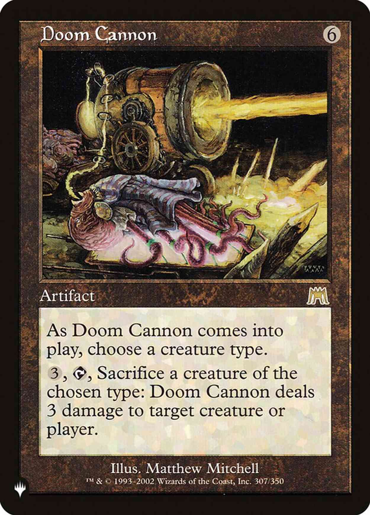 Doom Cannon magic card front