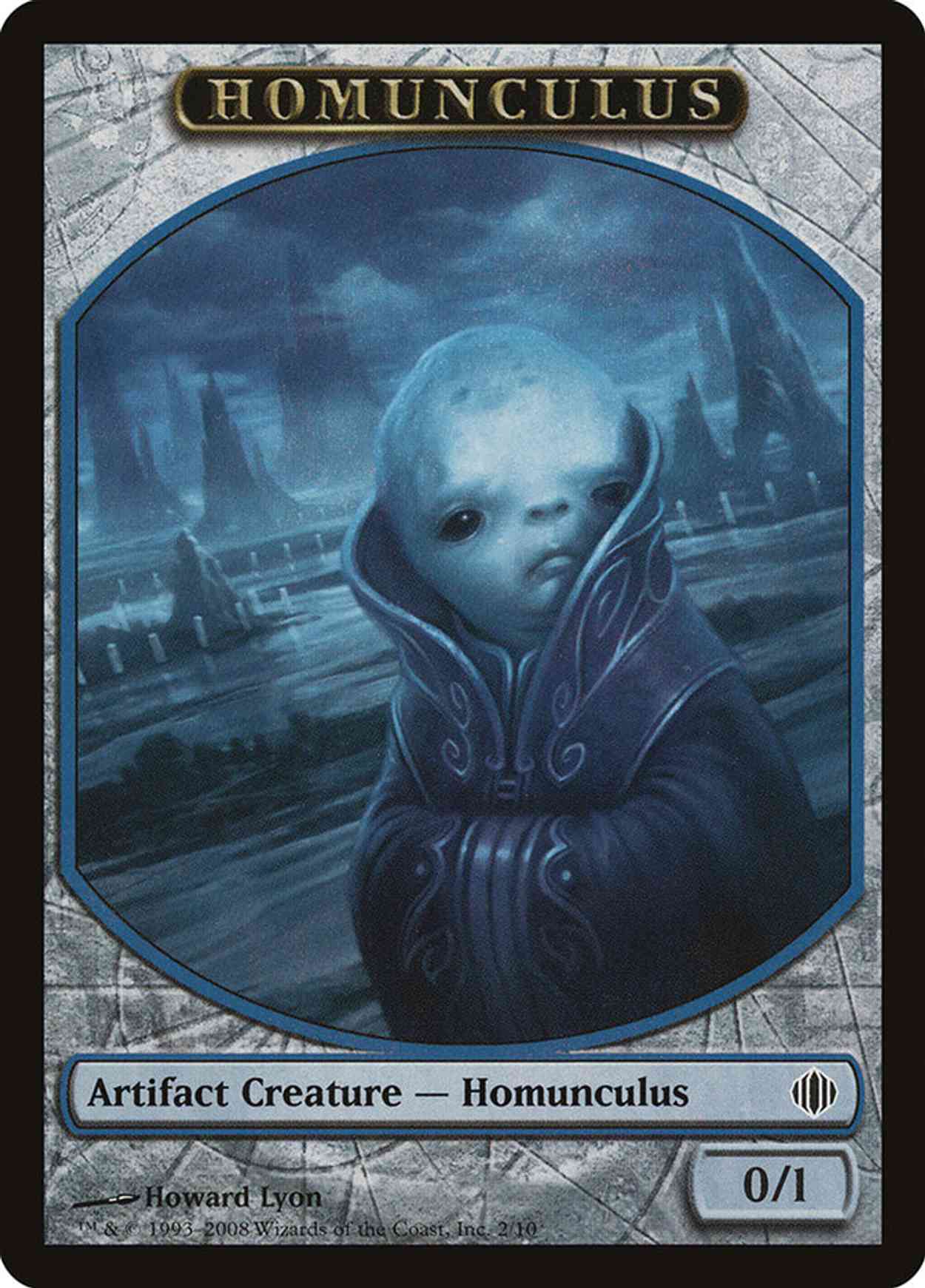 Homunculus Token magic card front